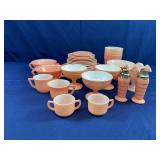 Pink Hazel Atlas Dishes