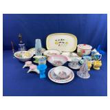 Plates, Bowls, Vases, & Bells