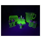 Assorted Uranium Glass