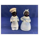 Black Americana Salt and Pepper Shakers