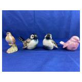 (4) Goebel Bird Figurines