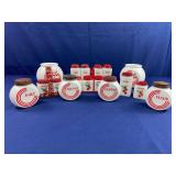 Anchor Hocking Grease Jars and Shakers & Tipp City Spice Jars