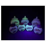 Anchor Hocking Uranium Grease Jars and Shaker Set