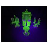 Assorted Uranium Glass