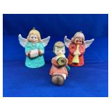 (3) Goebel Figurines, 1 is a Hummel (Boy w/ Horn)