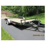 2014 H&H Hydraulic 20ft. Tilt Deck Trailer