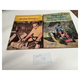 (2) Compact Tractors & Riding Lawn Mowers Service Manuals