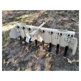 Restored Brinly Tool Bar Box Blade w/ Scarifier