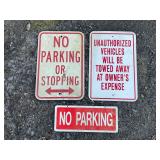 (3) Parking SST Signs