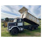 White Road Boss Dump Truck