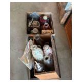 Milk Bottles, Jars, Crates