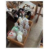Milk Bottles, Jars, Crates