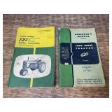 (2) John Deere 620 + 720 Operator