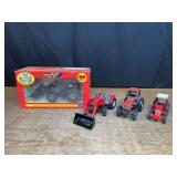 (4) 1/32 Case-IH + IH Tractors