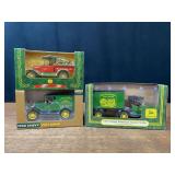 (3) John Deere Trucks NIB Ertl