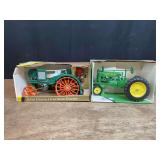 (2) John Deere A + Overtime NIB Ertl