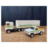 (2) John Deere Trucks Ertl