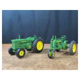 (2) 1/16 John Deere A + R Ertl