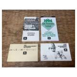 (4) John Deere Farm Management Notebooks