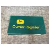 John Deere Owner Register
