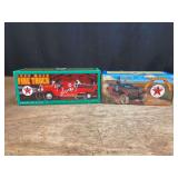 (2) Texaco Truck Banks NIB Ertl