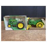 (2) 1/16 John Deere A + GP NIB Ertl
