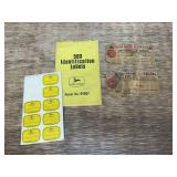 John Deere Labels + Tags