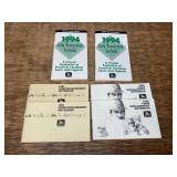 (6) John Deere Farm Management Notebooks
