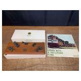 (2) John Deere Desk Set + Album