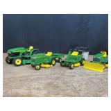 (4) 1/16 John Deere L&G Ertl