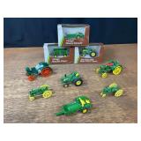 (9) 1/43 John Deere Ertl