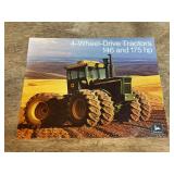 1973 John Deere 4wd Tractors Sales Literature