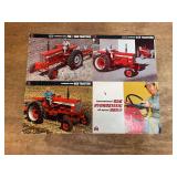 (4) IH Tractor Sales Literature