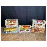 (5) Truck Banks NIB Ertl