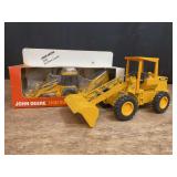 (2) John Deere Wheel Loader + Backhoe Ertl