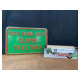 (2) Oliver SST Sign + 1/64 Semi