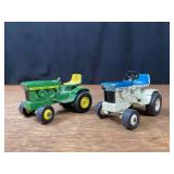 (2) 1/16 John Deere 140 L&G + Patio L&G Ertl