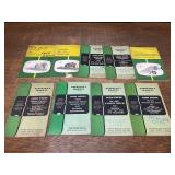 (9) John Deere Manuals