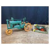 (2) John Deere GP + Overtime Tractors