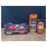 (3) Coca-Cola NIB Matchbox