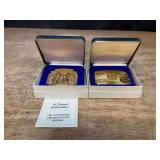 (2) John Deere Belt Buckles