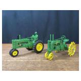 (2) 1/16 John Deere A Ertl