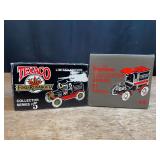(2) Texaco Truck Banks NIB Ertl