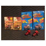 (6) 1/64 International Harvester 5488 POW-R-PULLS and Electronic 5488s Ertl