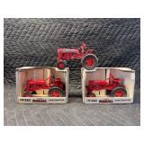 (3) 1/16 Farmall Cubs Ertl