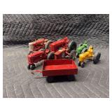 (7) Tractors and Wagon