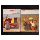 (2) JI Case 1200 Traction King Brochure + JI Case 1470 TK brochure