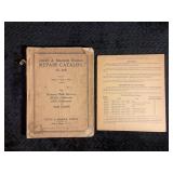 (2) Deere & Mansur Works Repair Catalog and John Deere Cultivator Operator’s Manual