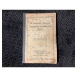 Caterpillar Operating Instruction Book for Sixty, Thirty, and 2-Ton Crawlers