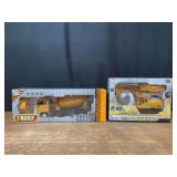 (2) Excavator + Cement Mixer RC Trucks NIB